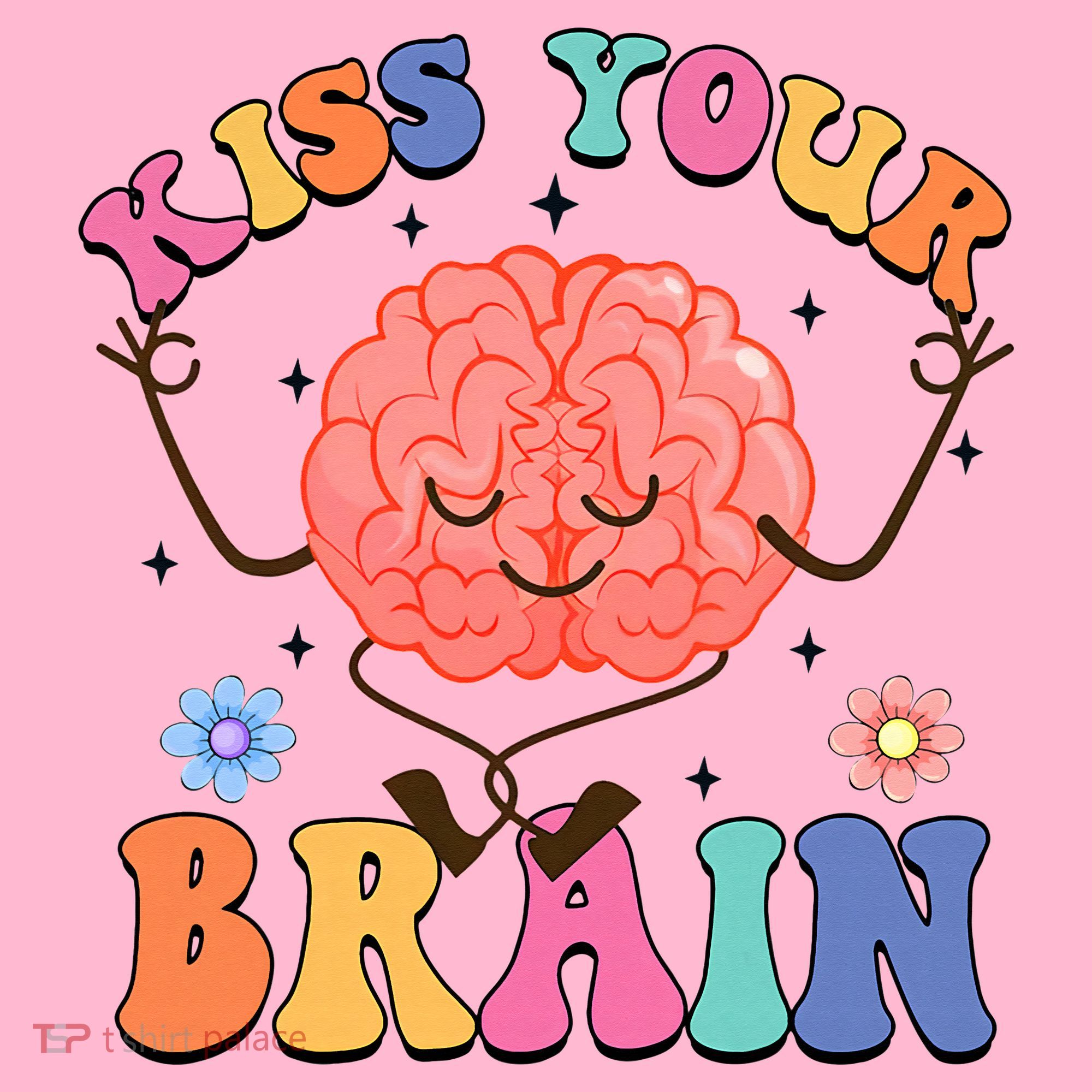 Kiss Your Brain Cute Teacher Appreciation Back To School Coaster
