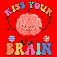 Kiss Your Brain Cute Teacher Appreciation Back To School Santa Hat thumb 1
