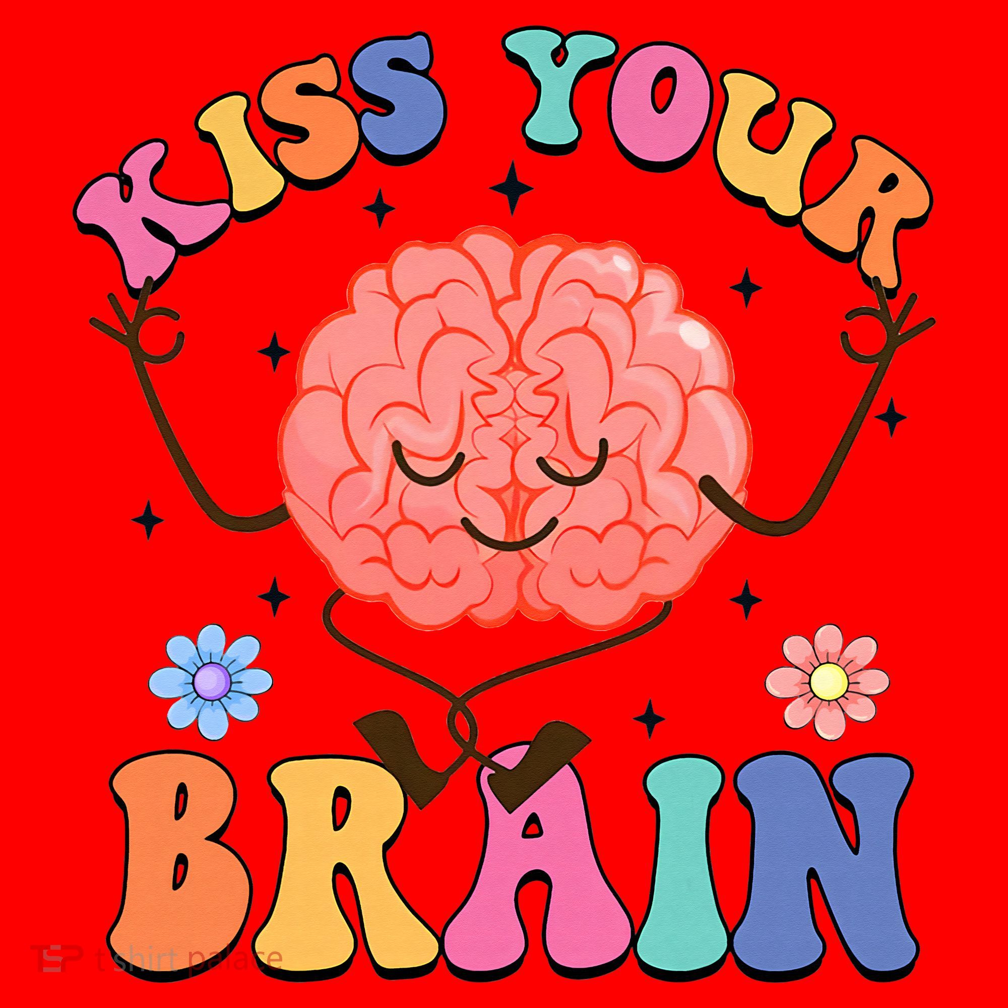 Kiss Your Brain Cute Teacher Appreciation Back To School Santa Hat