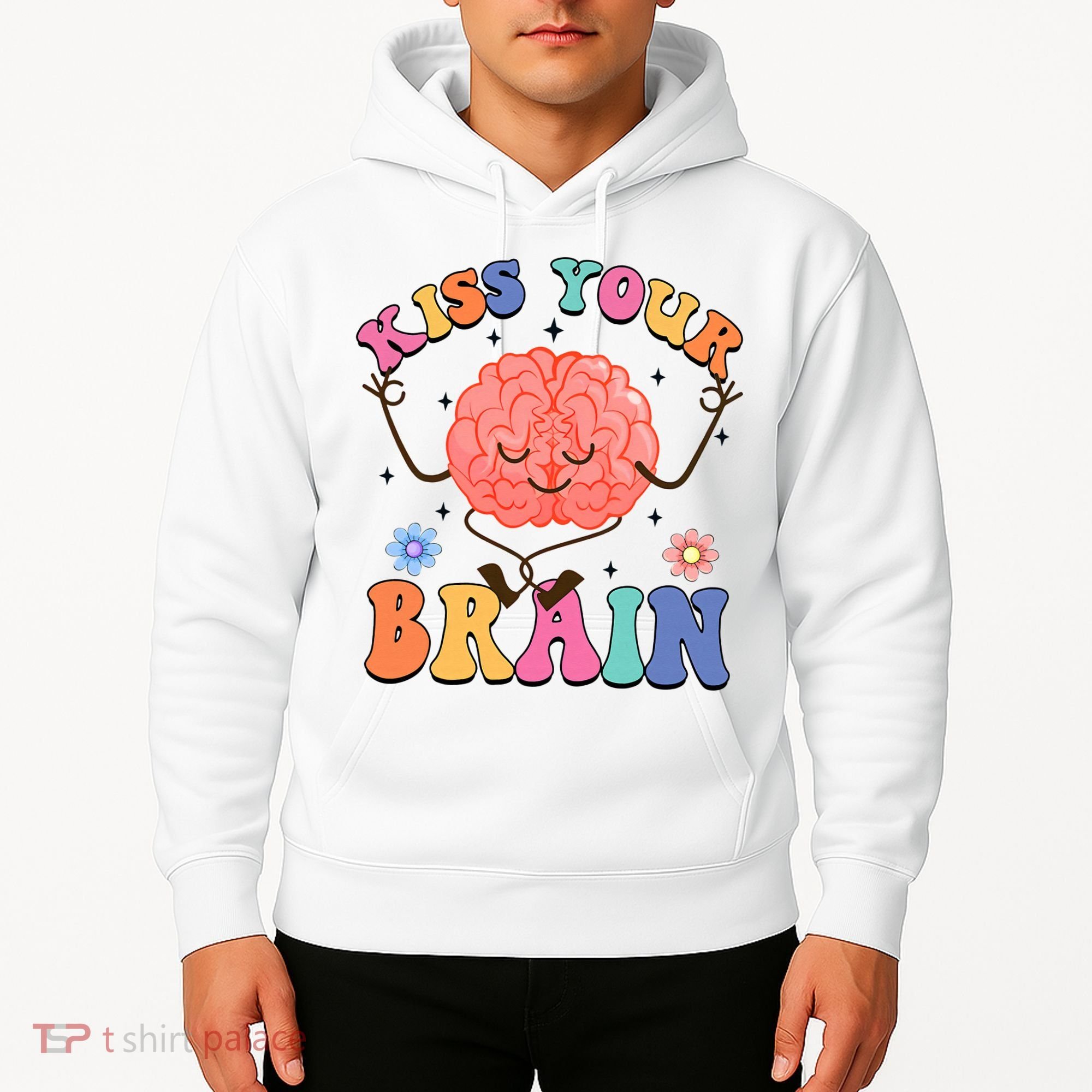 Kiss Your Brain Cute Teacher Appreciation Back To School Hoodie