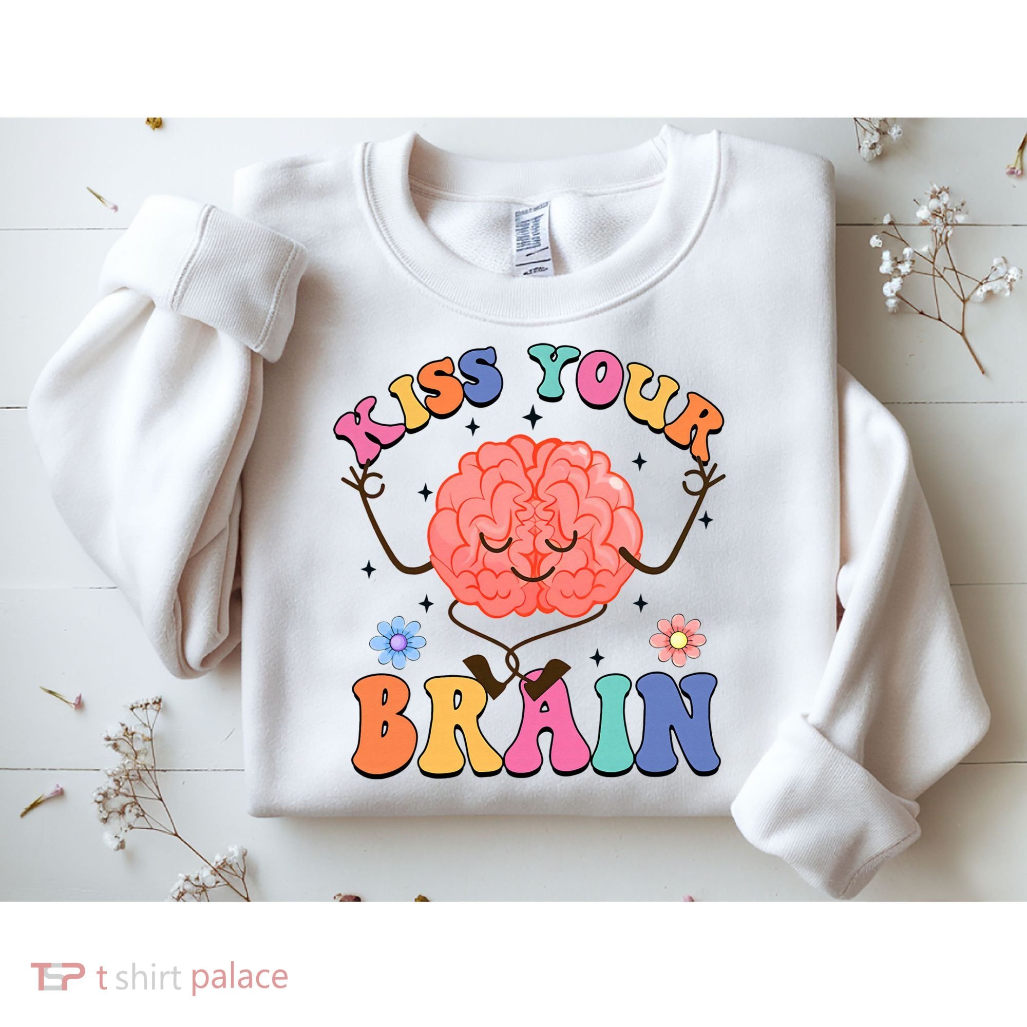 Kiss Your Brain Cute Teacher Appreciation Back To School Sweatshirt