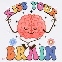 Kiss Your Brain Cute Teacher Appreciation Back To School Women's Hoodie thumb 2