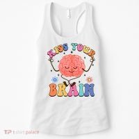 Kiss Your Brain Cute Teacher Appreciation Back To School Women's Tank Top thumb 0