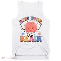 Kiss Your Brain Cute Teacher Appreciation Back To School Tank Top thumb 0