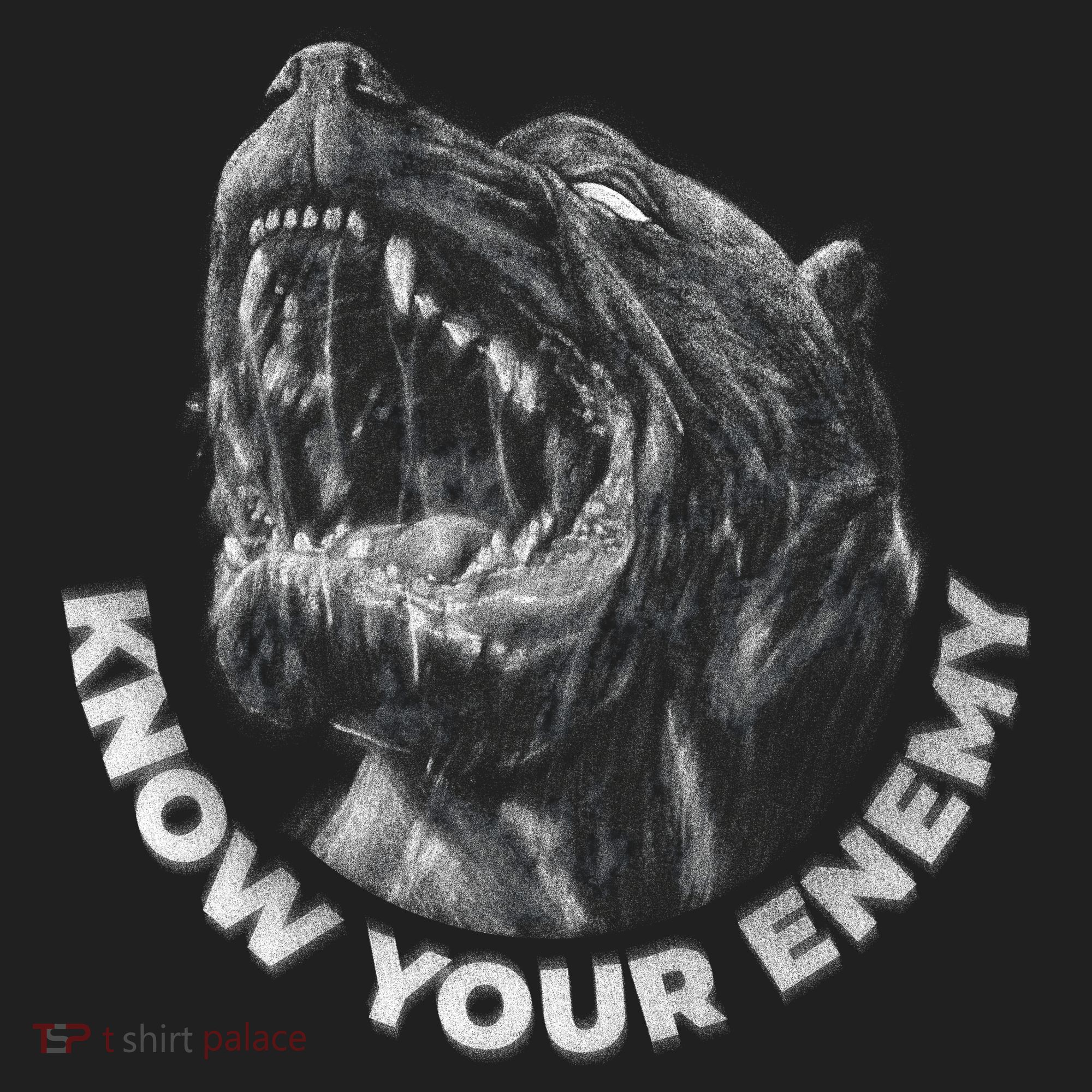 Know Your Enemy Realistic Pitbull Dog Beanie