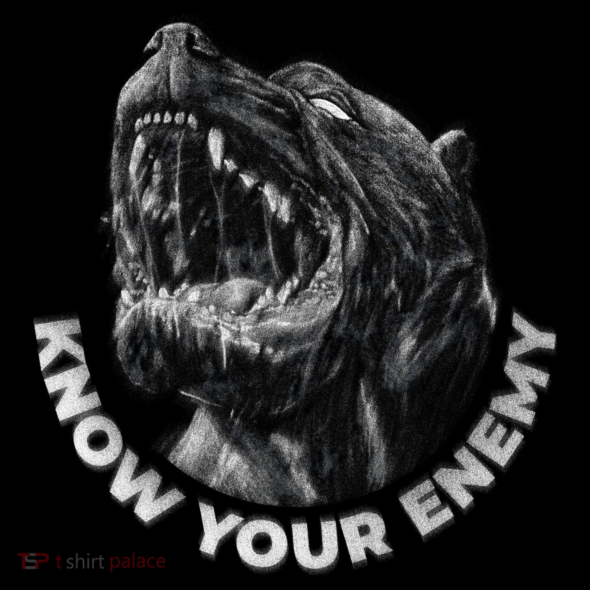 Know Your Enemy Realistic Pitbull Dog Women's Tank Top