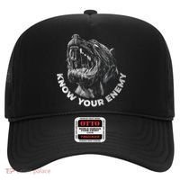 Know Your Enemy Realistic Pitbull Dog Hat thumb 0