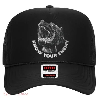 Know Your Enemy Realistic Pitbull Dog Hat