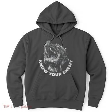 Know Your Enemy Realistic Pitbull Dog Hoodie