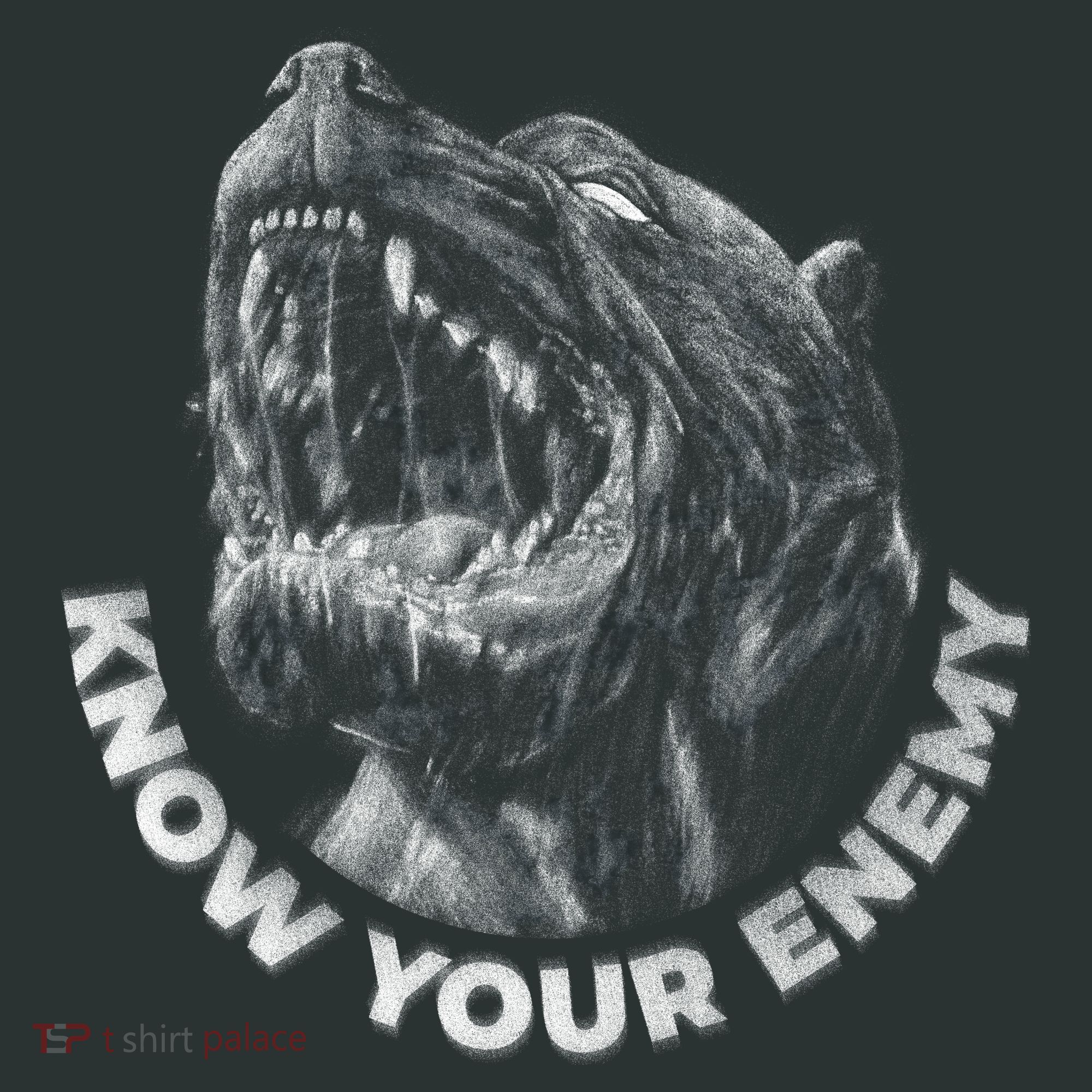 Know Your Enemy Realistic Pitbull Dog Mousepad