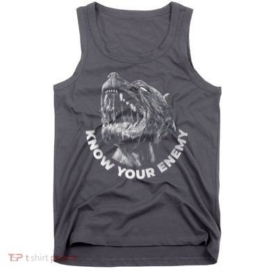Know Your Enemy Realistic Pitbull Dog Tank Top