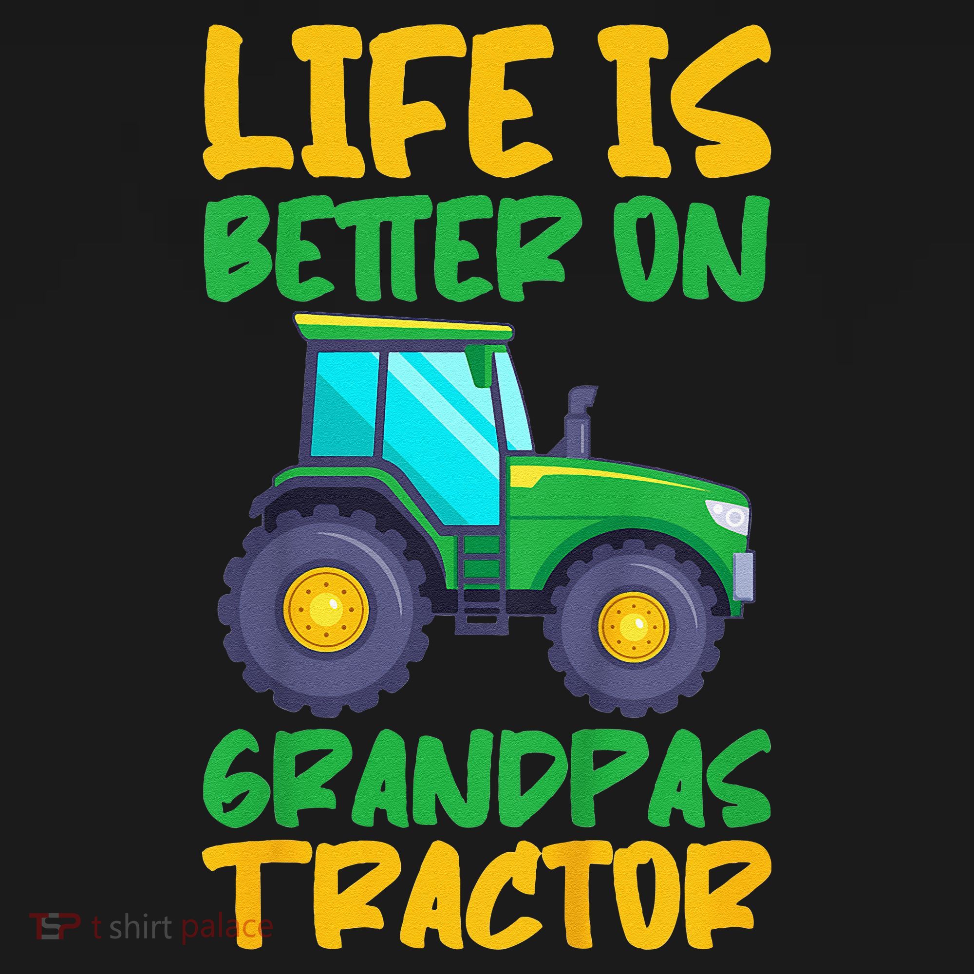 Kids Young Farmer Funny Tractor Boy On Grandpas Tractor Women's Hoodie