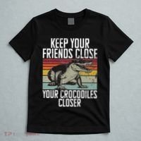 Keep Your Friends Close Your Crocodiles Closer Crocodile T-Shirt thumb 5