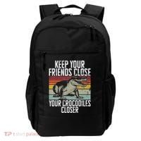 Keep Your Friends Close Your Crocodiles Closer Crocodile Backpack thumb 0