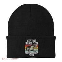 Keep Your Friends Close Your Crocodiles Closer Crocodile Beanie thumb 0