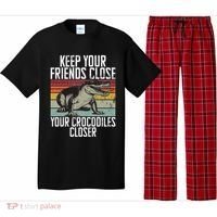 Keep Your Friends Close Your Crocodiles Closer Crocodile Pajama Set thumb 0
