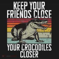 Keep Your Friends Close Your Crocodiles Closer Crocodile Visor thumb 3