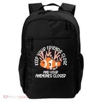 Keep Your Friends Close And Your Anemones Closer Backpack thumb 0
