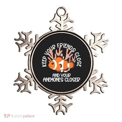 Keep Your Friends Close And Your Anemones Closer Ornament