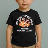 Keep Your Friends Close And Your Anemones Closer Toddler T-Shirt thumb 2
