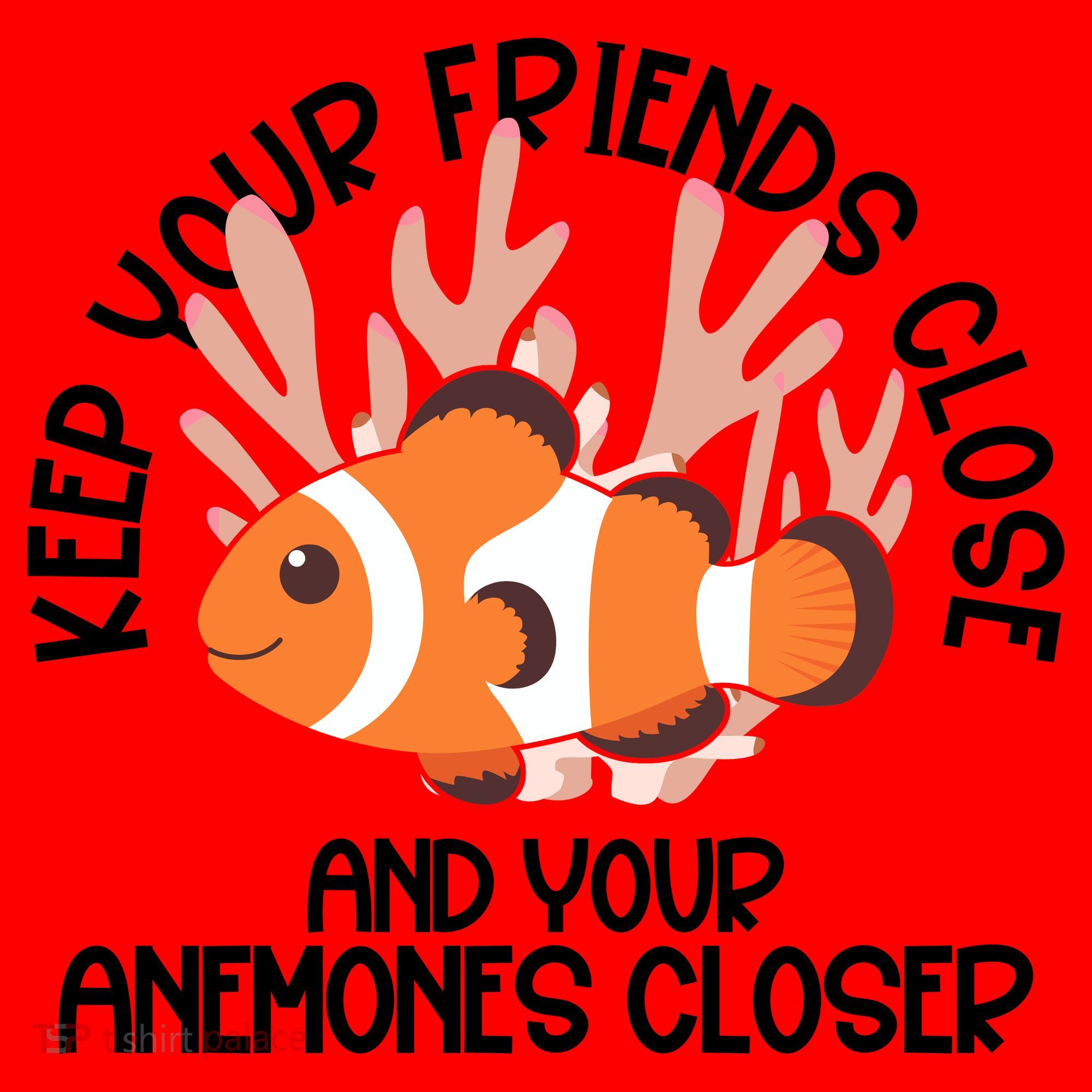 Keep Your Friends Close And Your Anemones Closer Santa Hat