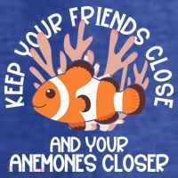 Keep Your Friends Close And Your Anemones Closer Women's Hoodie thumb 2