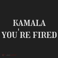 Kamala YouRe Fired Funny Text Women's Sweatshirt thumb 2