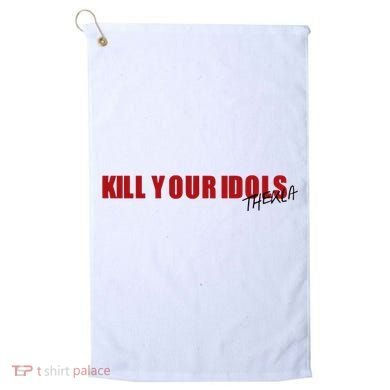 Kill Your Idols Thekla Golf Towel