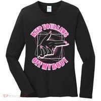 Keep Your Laws Off My Body Pro Roe Women's Long Sleeve Shirt thumb 0