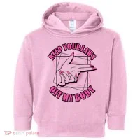 Keep Your Laws Off My Body Pro Roe Toddler Hoodie thumb 0