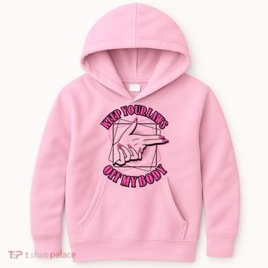 Keep Your Laws Off My Body Pro Roe Kids Hoodie