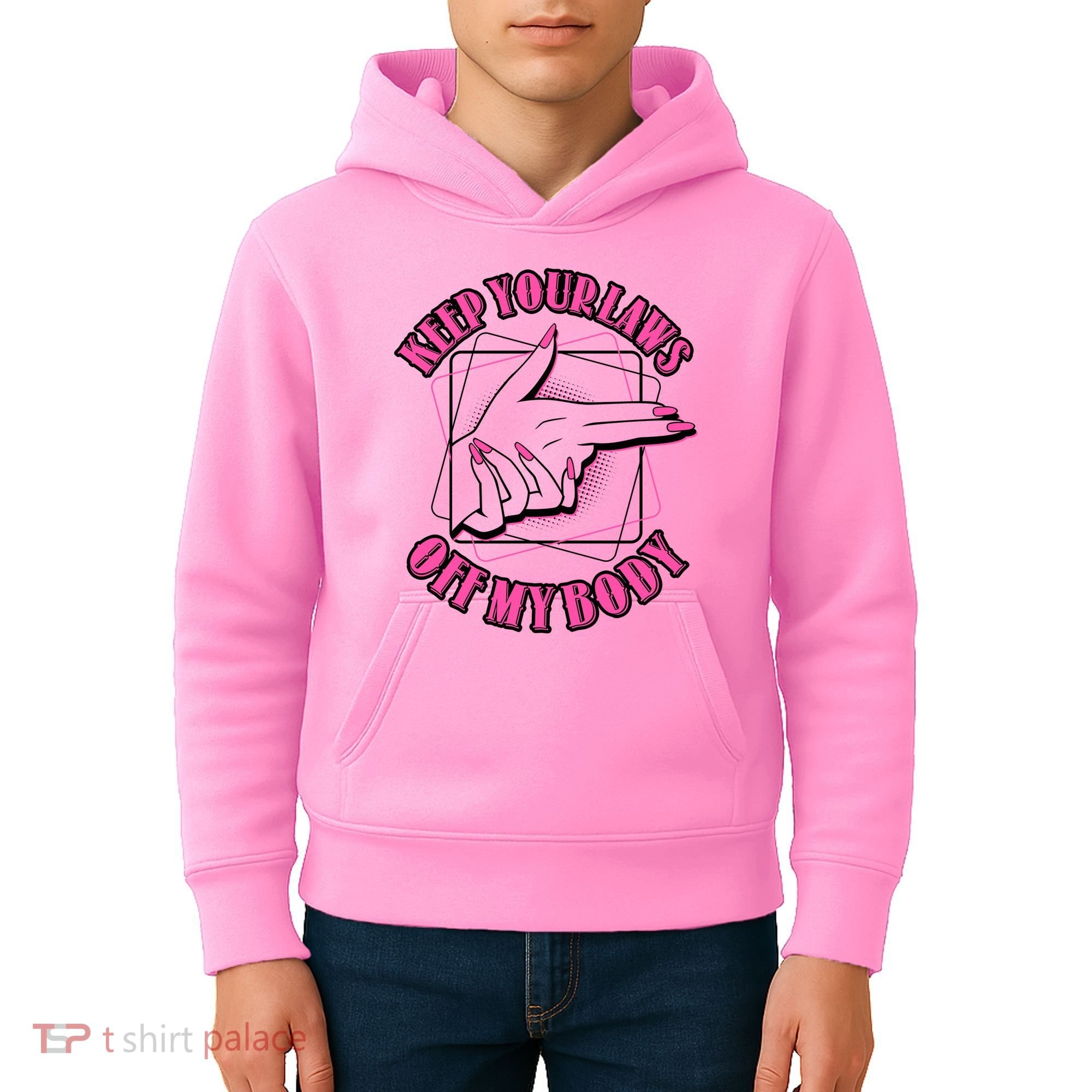 Keep Your Laws Off My Body Pro Roe Kids Hoodie