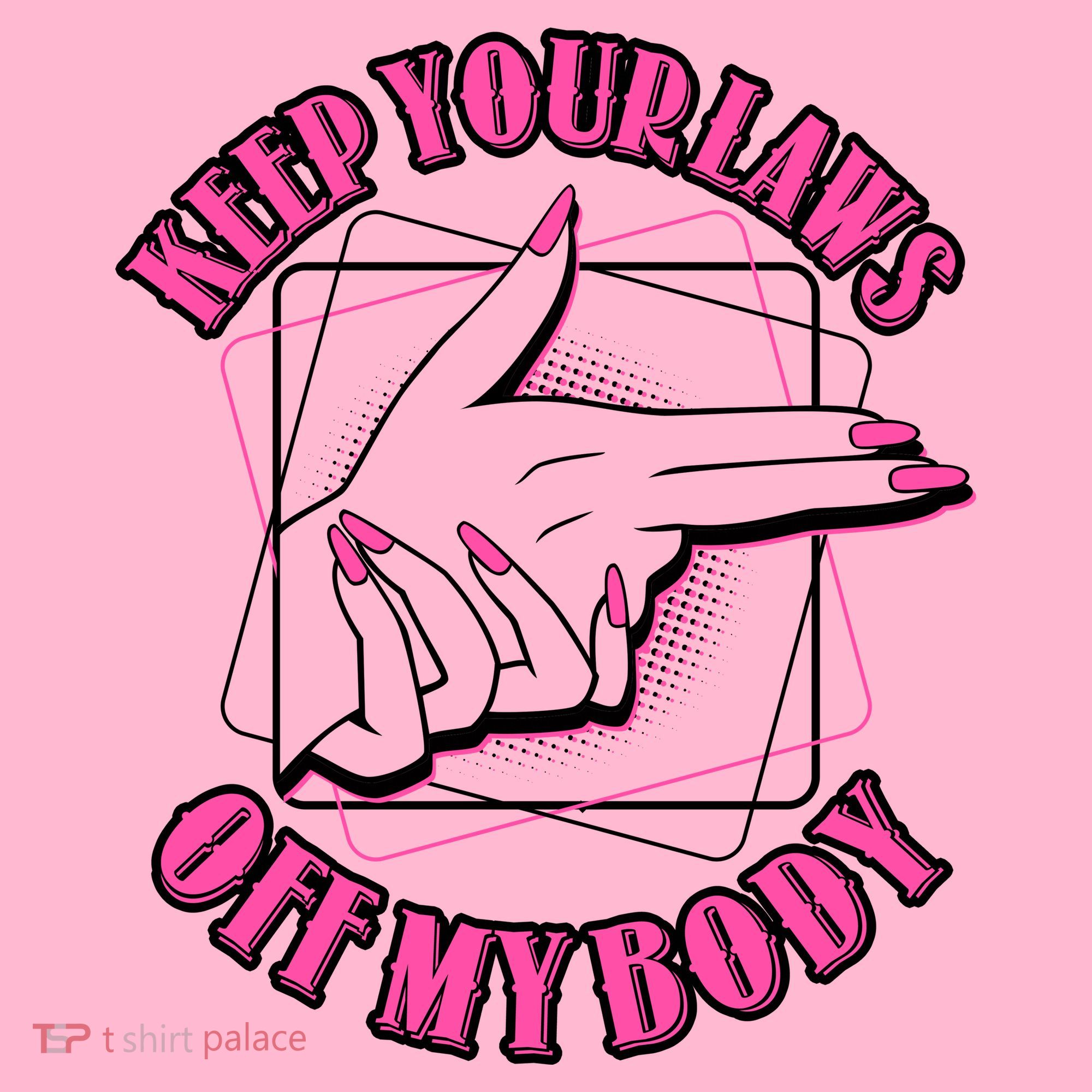 Keep Your Laws Off My Body Pro Roe Kids Hoodie
