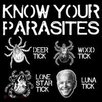 Know Your Parasites Tick Biden Doggie Tank thumb 4