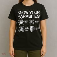 Know Your Parasites Tick Biden T-Shirt thumb 4