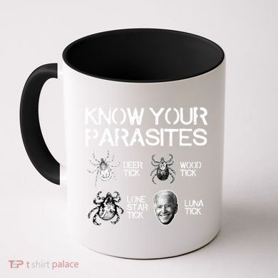 Know Your Parasites Tick Biden Coffee Mug