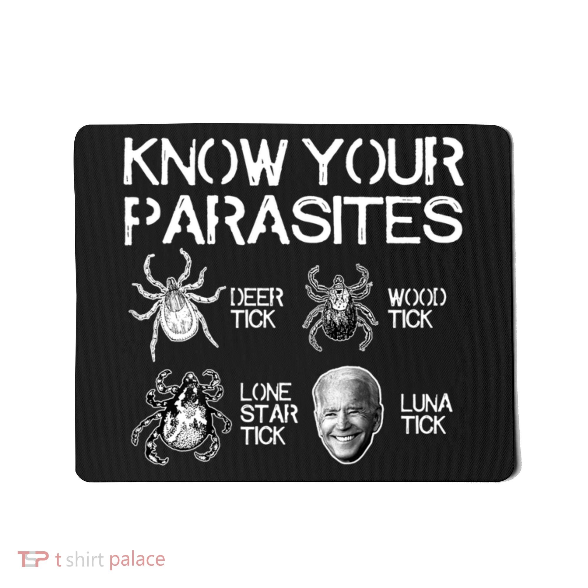 Know Your Parasites Tick Biden Mousepad