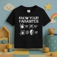Know Your Parasites Tick Biden Toddler T-Shirt thumb 3