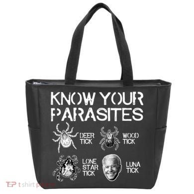 Know Your Parasites Tick Biden Tote Bag