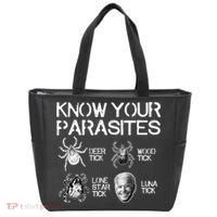 Know Your Parasites Tick Biden Tote Bag thumb 0