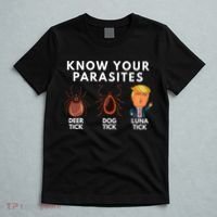 Know Your Parasites Deer Tick Dog Tick Luna Tick Anti Trump T-Shirt thumb 5