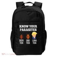 Know Your Parasites Antitrump Funny Luna Tick Resist Backpack thumb 0