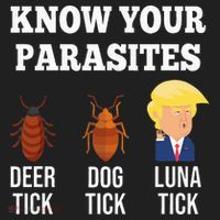 Know Your Parasites Antitrump Funny Luna Tick Resist Hat thumb 2