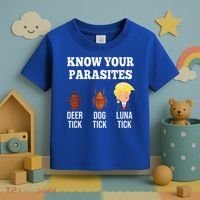 Know Your Parasites Antitrump Funny Luna Tick Resist Toddler T-Shirt thumb 3
