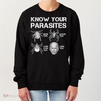 Know Your Parasites Anti Joe Biden Funny Women's Sweatshirt thumb 0