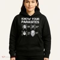 Know Your Parasites Anti Joe Biden Funny Hoodie thumb 5