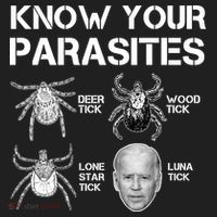Know Your Parasites Anti Joe Biden Funny Beanie thumb 2