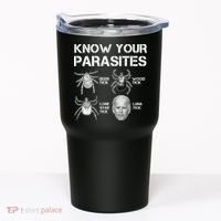 Know Your Parasites Anti Joe Biden Funny Tumbler thumb 0
