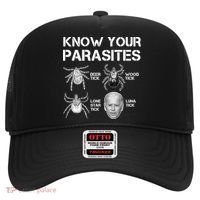 Know Your Parasites Anti Joe Biden Funny Hat thumb 0