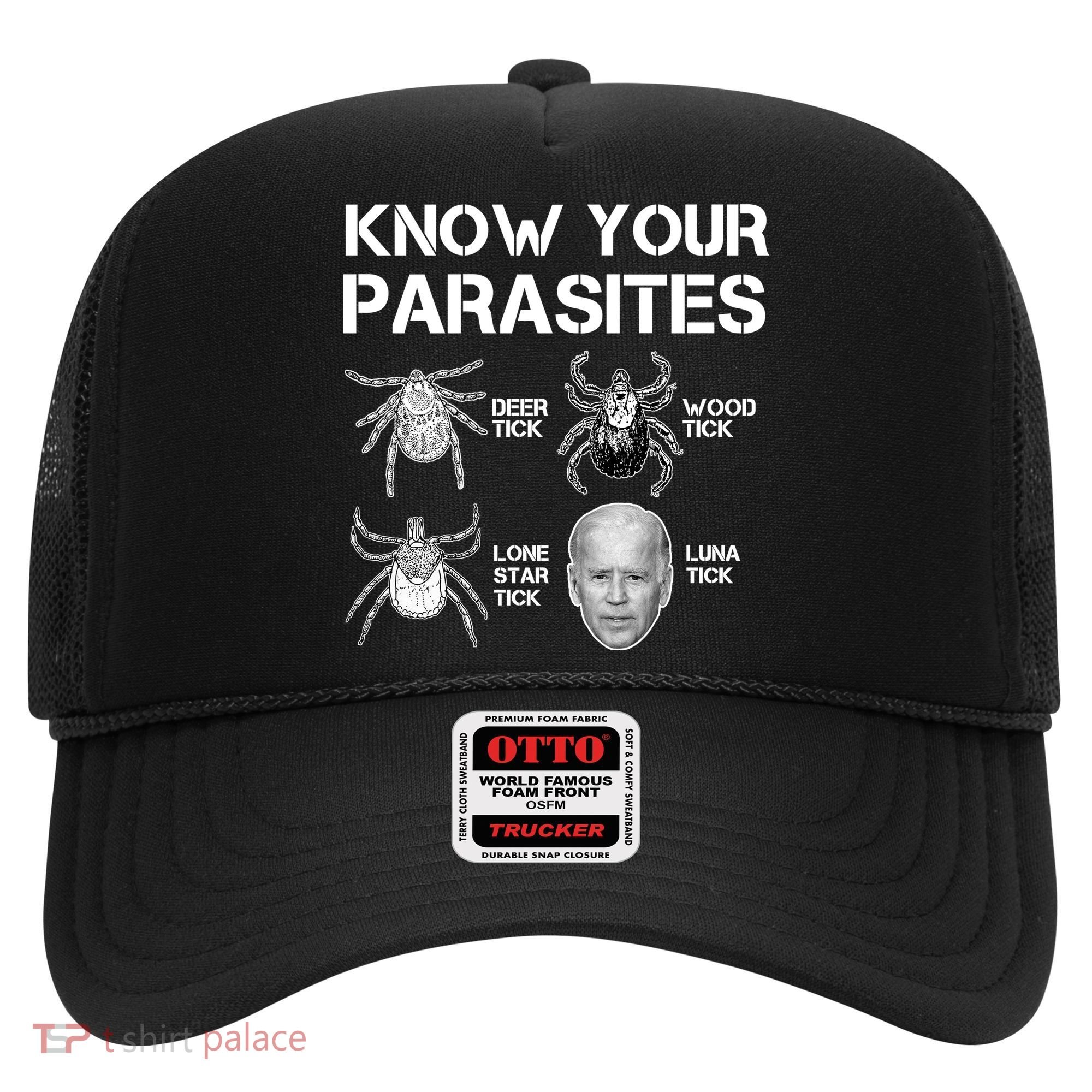 Know Your Parasites Anti Joe Biden Funny Hat